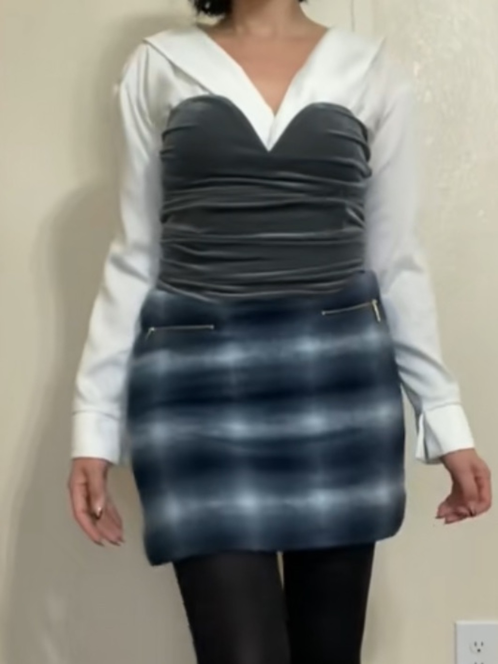 Kate Spade plaid skirt